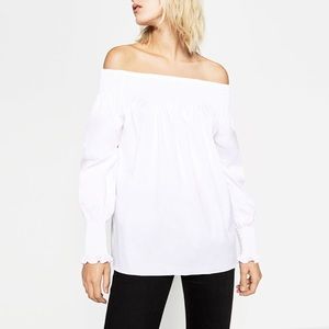 Zara off shoulder top